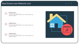 Real Estate Sale Website Icon