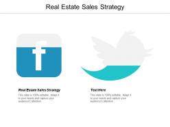 Real estate sales strategy ppt powerpoint presentation ideas infographics cpb