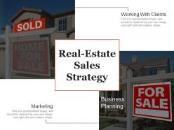 Real estate sales strategy ppt templates