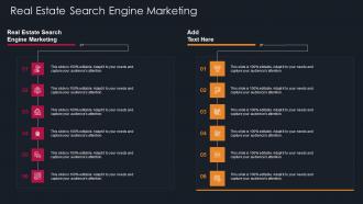 Real Estate Search Engine Marketing In Powerpoint And Google Slides Cpb