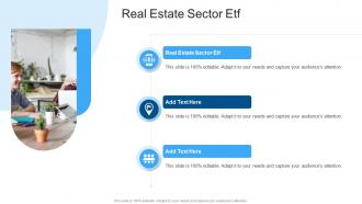 Real Estate Sector Etf In Powerpoint And Google Slides Cpb