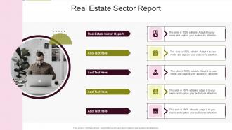 Real Estate Sector Report In Powerpoint And Google Slides Cpb