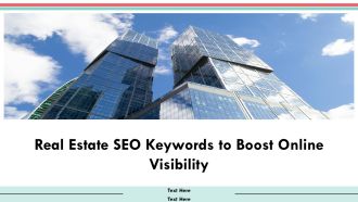 Real Estate SEO Keywords To Boost Online Visibility PPT Presentation AT