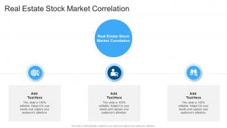 Real Estate Stock Market Correlation In Powerpoint And Google Slides Cpb