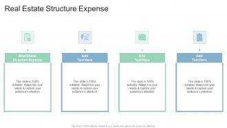 Real Estate Structure Expense In Powerpoint And Google Slides Cpb
