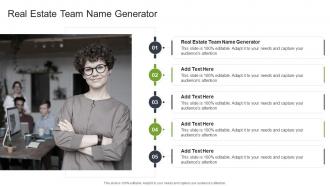 Real Estate Team Name Generator In Powerpoint And Google Slides Cpb