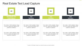 Real Estate Text Lead Capture In Powerpoint And Google Slides Cpb