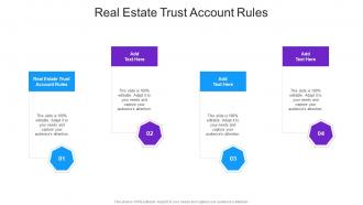 Real Estate Trust Account Rules In Powerpoint And Google Slides Cpb