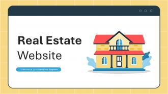 Real Estate Website Powerpoint Ppt Template Bundles
