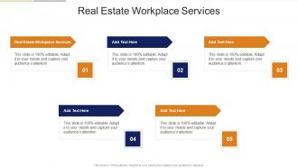 Real Estate Workplace Services In Powerpoint And Google Slides Cpb