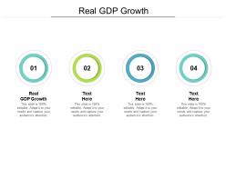Real gdp growth ppt powerpoint presentation portfolio format ideas cpb