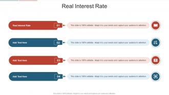Real Interest Rate In Powerpoint And Google Slides Cpb