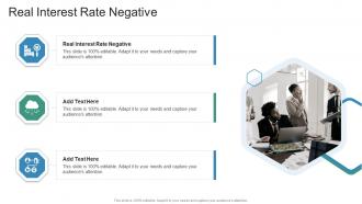 Real Interest Rate Negative In Powerpoint And Google Slides Cpb