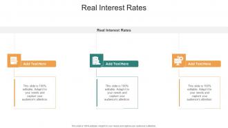 Real Interest Rates In Powerpoint And Google Slides Cpb