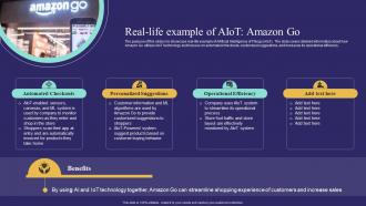 Real Life Example Of Aiot Amazon Go Unlocking Potential Of Aiot IoT SS