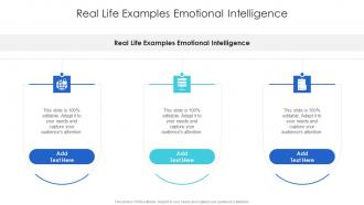 Real Life Examples Emotional Intelligence In Powerpoint And Google Slides Cpb