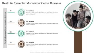 Real Life Examples Miscommunication Business In Powerpoint And Google Slides Cpb