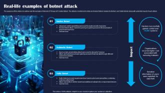 Real Life Examples Of Botnet Attack Improving IoT Device Cybersecurity IoT SS