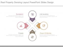 Real property devising layout powerpoint slides design