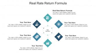 Real rate return formula ppt powerpoint presentation show slide cpb
