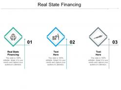 Real state financing ppt powerpoint presentation infographic template backgrounds cpb