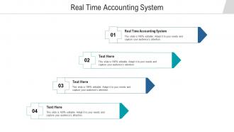 Real time accounting system ppt powerpoint presentation slides aids cpb