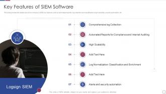 Real time analysis of security alerts key features of siem software