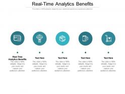 Real time analytics benefits ppt powerpoint presentation layouts influencers cpb