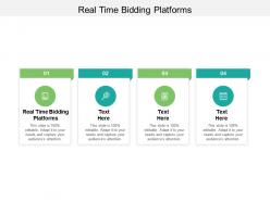 Real time bidding platforms ppt powerpoint presentation pictures cpb