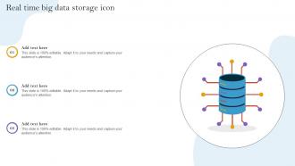 Real Time Big Data Storage Icon
