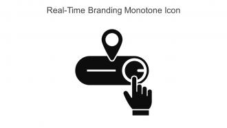 Real Time Branding Monotone Icon In Powerpoint Pptx Png And Editable Eps Format