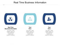 Real time business information ppt powerpoint presentation inspiration background cpb
