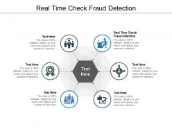 Real time check fraud detection ppt powerpoint presentation inspiration master slide cpb