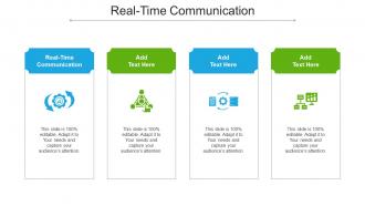 Real Time Communication Ppt Powerpoint Presentation Model Inspiration Cpb