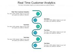 Real time customer analytics ppt powerpoint presentation file slideshow cpb