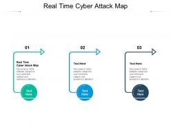 Real time cyber attack map ppt powerpoint presentation icon portfolio cpb