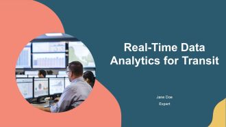 Real Time Data Analytics For Transit PPT PowerPoint AT