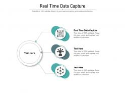 Real time data capture ppt powerpoint presentation gallery summary cpb