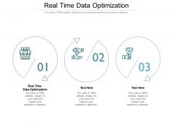 Real time data optimization ppt powerpoint presentation styles model cpb