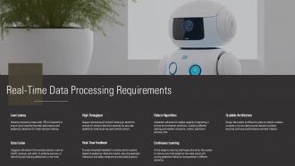 Real Time Data Processing Requirements Pedestrian Detection Ppt Template ST AI SS