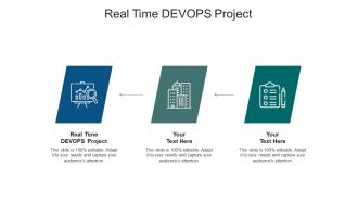 Real time devops project ppt powerpoint presentation inspiration influencers cpb