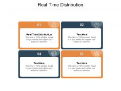 Real time distribution ppt powerpoint presentation infographic template shapes cpb