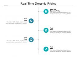 Real time dynamic pricing ppt powerpoint presentation icon design inspiration cpb
