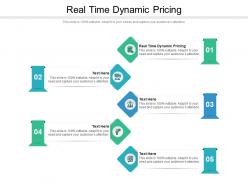 Real time dynamic pricing ppt powerpoint presentation outline guide cpb