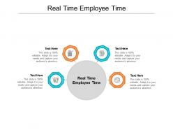 Real time employee time ppt powerpoint presentation model slides cpb