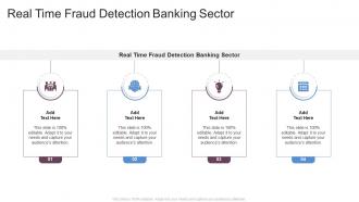 Real Time Fraud Detection Banking Sector In Powerpoint And Google Slides Cpb