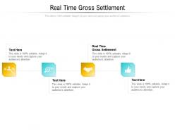 Real time gross settlement ppt powerpoint presentation model portrait cpb