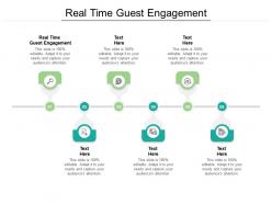 Real time guest engagement ppt powerpoint presentation professional templates cpb