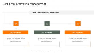 Real Time Information Management In Powerpoint And Google Slides Cpb
