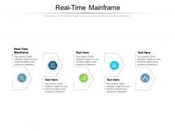 Real time mainframe ppt powerpoint presentation slides example cpb